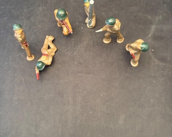 Vintage Collection of Barley Podfoot Lead Soldiers