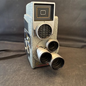 Vintage Revere Eye-Matic 8mm Movie Camera with Original Box