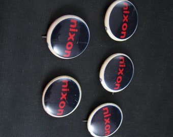 Vintage Richard Nixon Campaign Buttons
