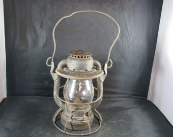Antique Dietz Vesta Railway Lantern New York Central Lines W