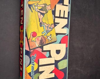 Vintage Ten Pins “Gold Medal “ Toy