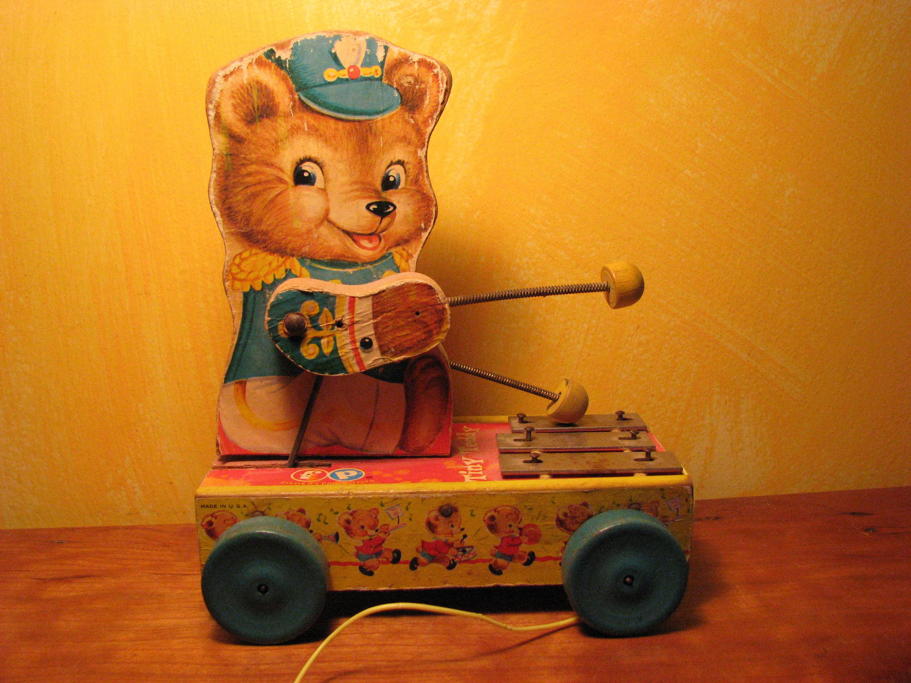tiny teddy fisher price