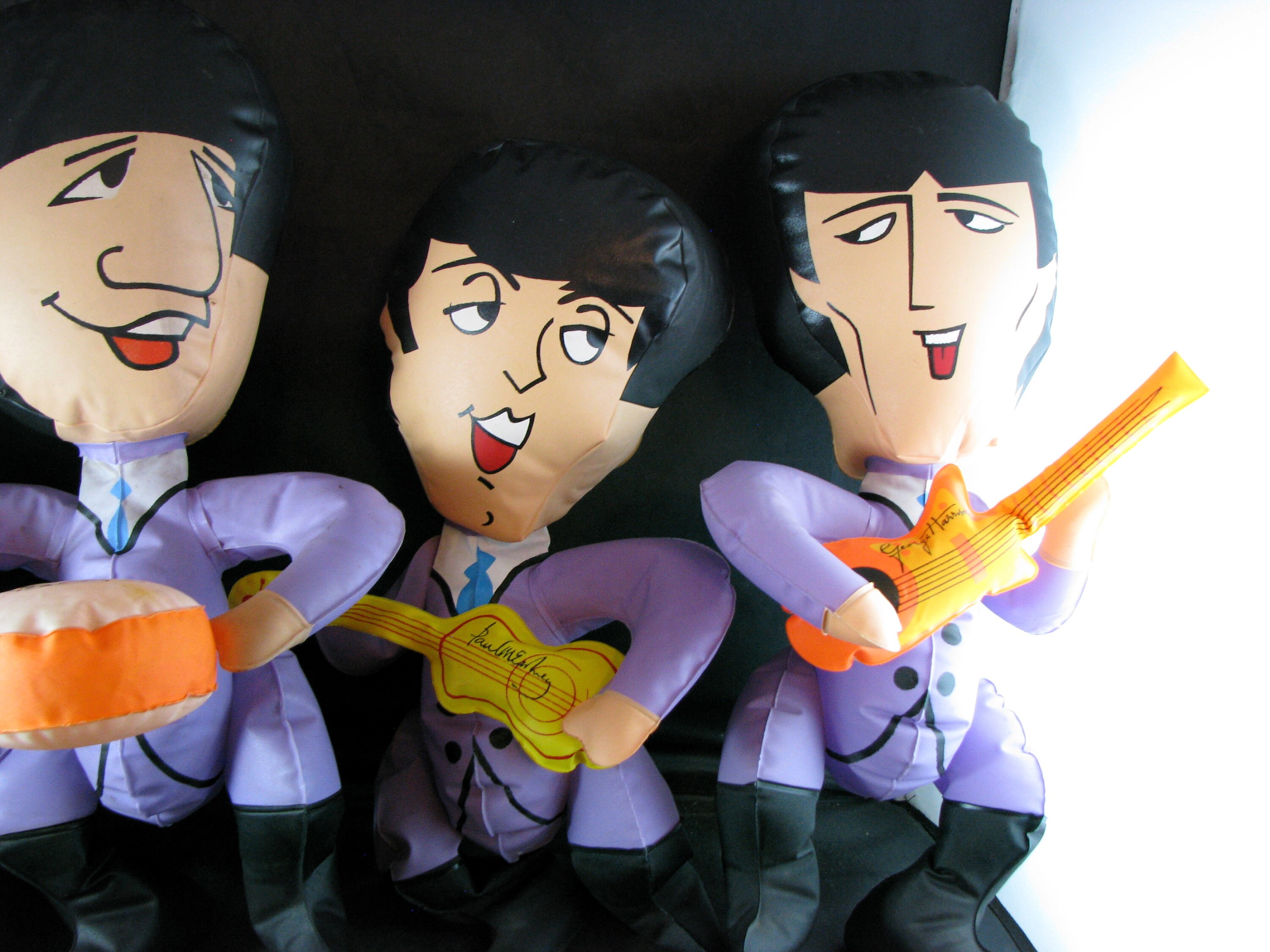 Vintage Beatles Inflatable Dolls - Etsy
