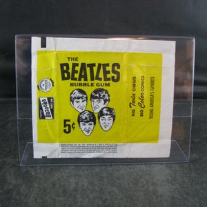 Vintage The Beatles Bazooka Bubble Gum Card Wrapper