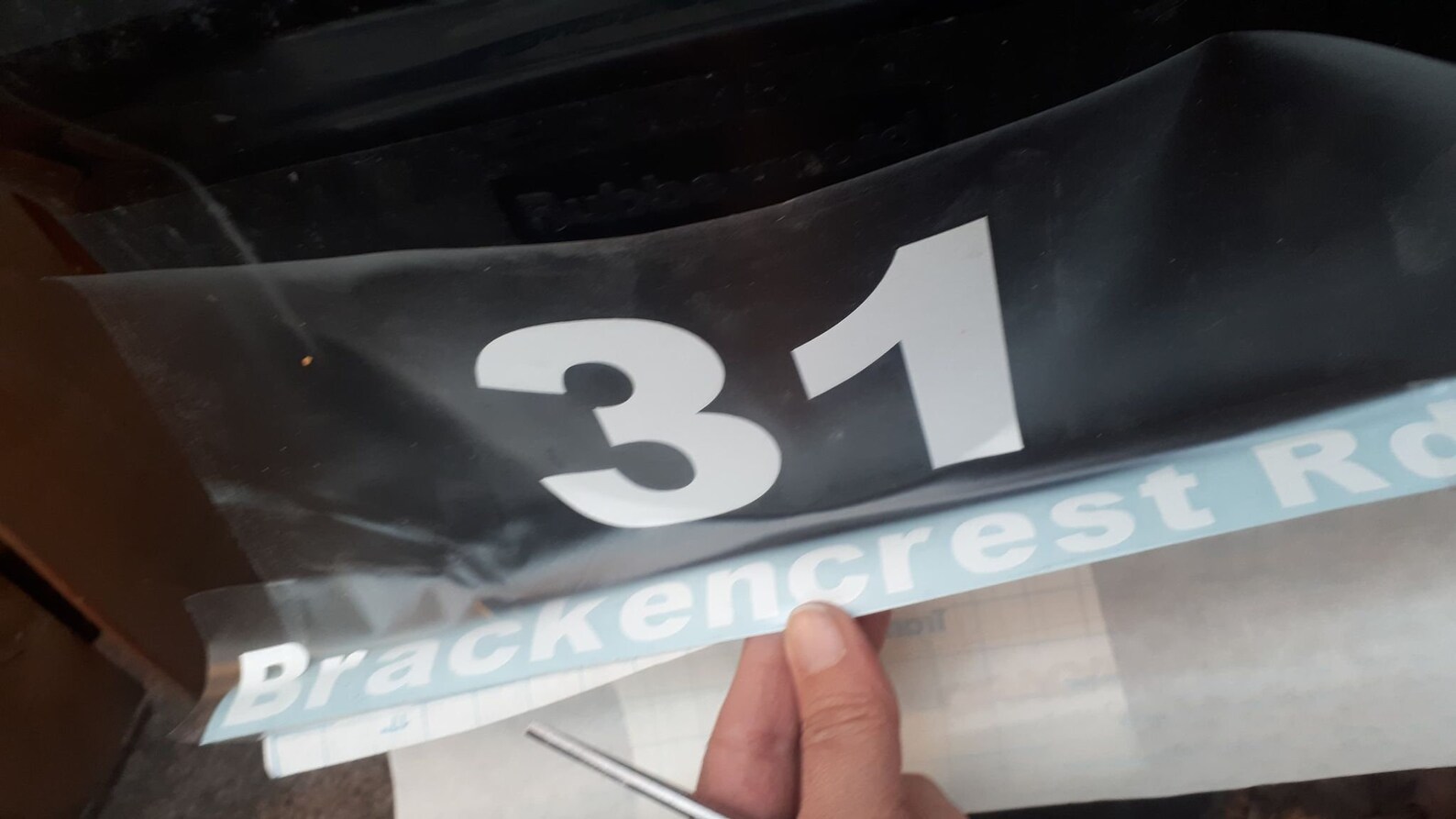 Garbage Bin Address Labels Vinyl Permanent Outdoor 3 Piece Etsy