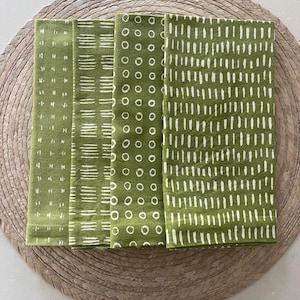 Elements Napkin Set/4 Green