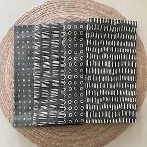 Elements Napkin Set/4 Slate Gray