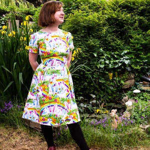 dinosaur swing dress