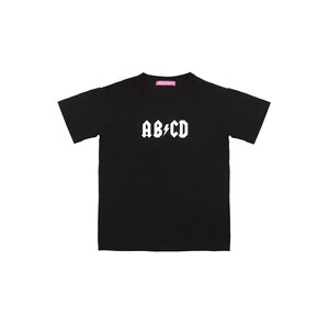 Breathable Kids Black Tee with Short or Long Sleeve, Unisex Cool Graphic Tee for Toddlers, Comfortable Funny Toddler Shirt from soft Cotton