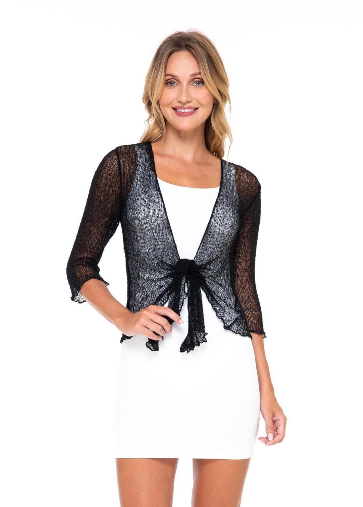 Sheer White Cardigan - Etsy