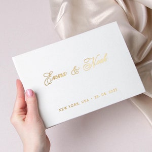 VIDEO Book personalizzato / Video Album che riproduce video / Regali di nozze, regali di anniversario, regali di compleanno, regali video, cornici video, album Liumy