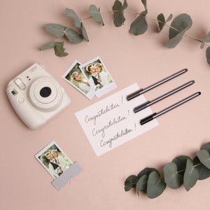 Wedding guest book color pens Sign in pen for guestbook, Stationery Gel Pen Set by Liumy