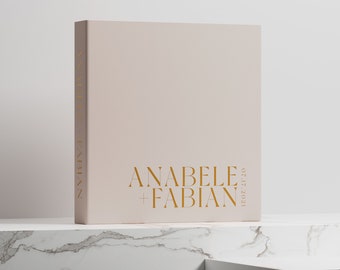 Stylish Album + Free Gift,  Photo Wedding Family Album, Handmade, 4x6, 5x7, for 80-200 photos, Personalized Real GOLD, Scrapbooking