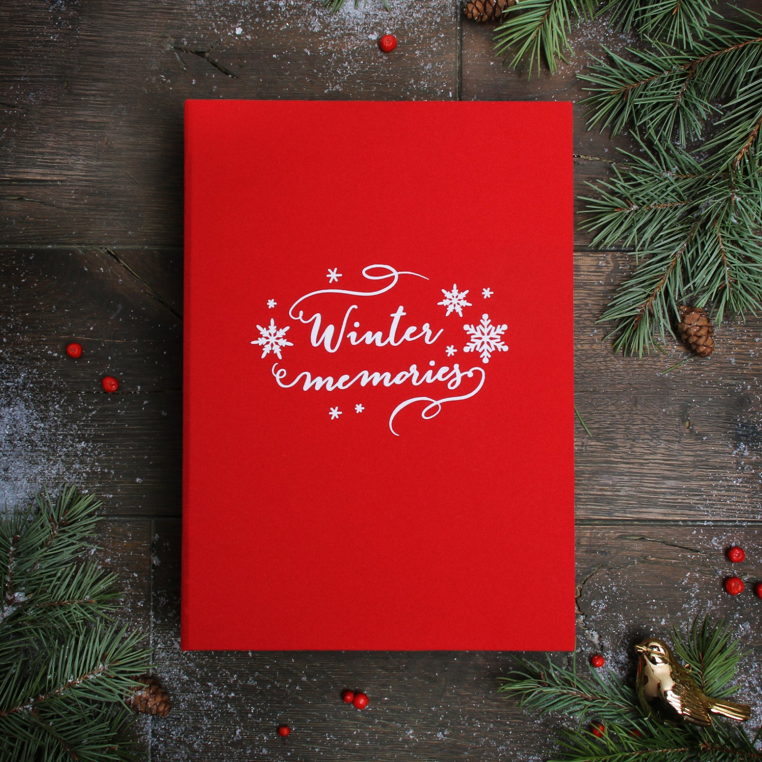 Merry Christmas Photo Album – RedBerry Guest Books