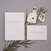 Alternative Wedding Guest Book White color with Typewrite With Gray Velour Lettering, Instax mini album, Birthday Album, instant - by Liumy 