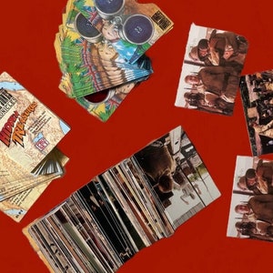 VINTAGE 1992 The Young Indiana Jones Chronicles LOT sets Of Trading Cards 3D - Pro Set