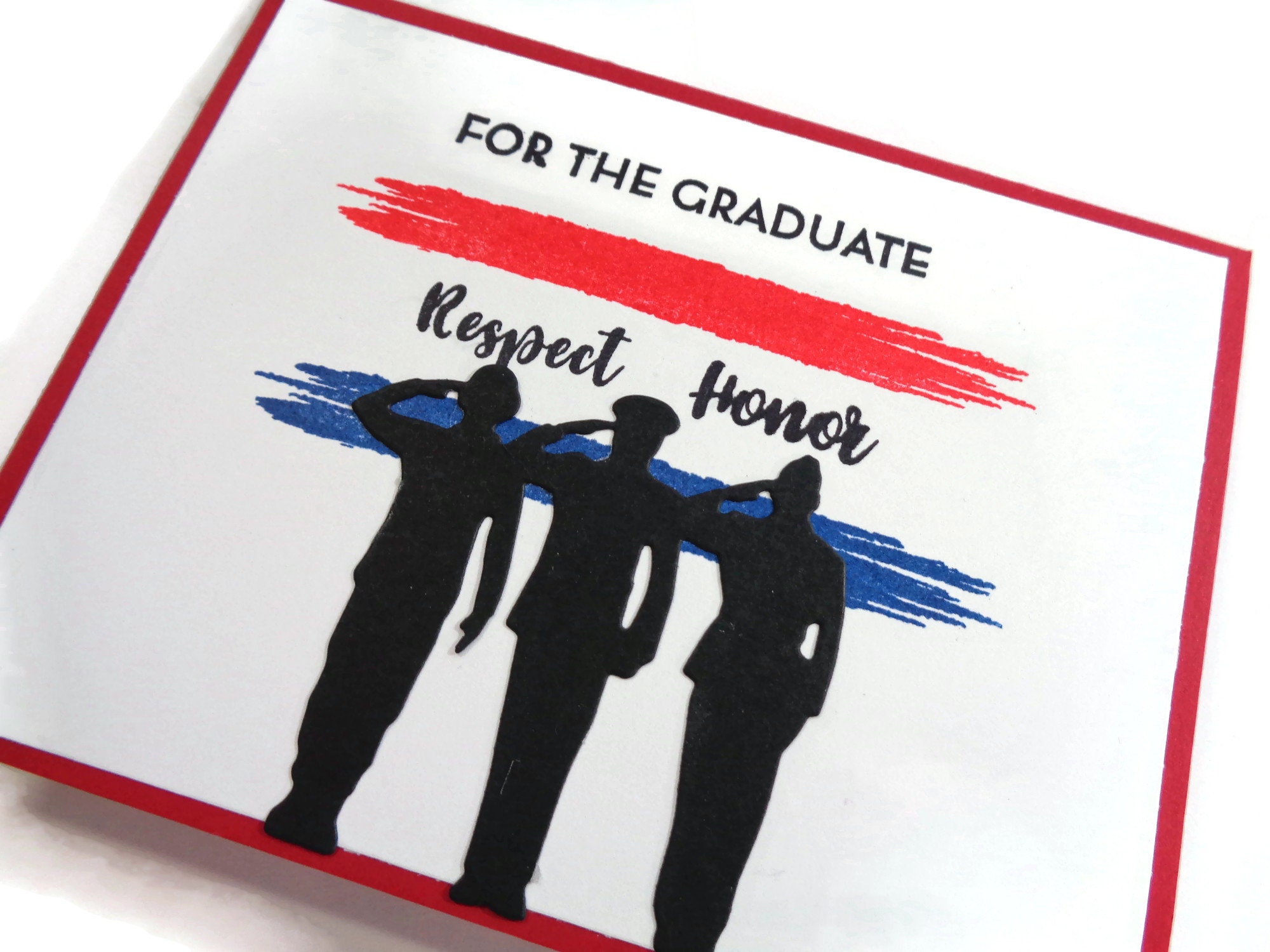 Military Graduation Card - Solider Boot Camp or Promotion Card ...