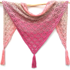 Sakura Shawl Crochet Pattern PDF