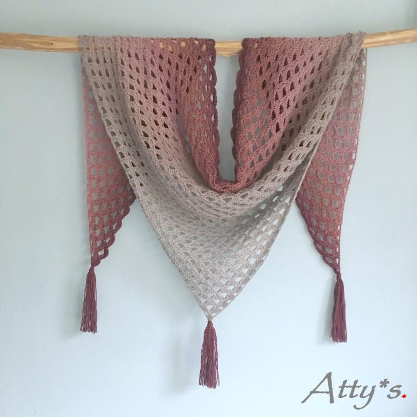 Happy Whirl Shawl Crochet Pattern Pdf - Etsy