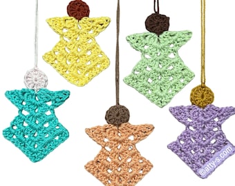 Granny Stitch Angel Crochet Pattern PDF