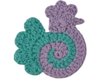 Swirly Spiral Chicken Crochet Pattern PDF