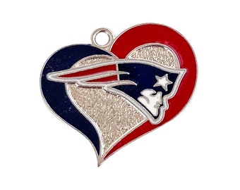 patriots croc charm