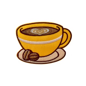 Large Cup of Coffee Patch  |  1 Piece