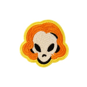 Alien Lady Head Patch  |  1 Piece