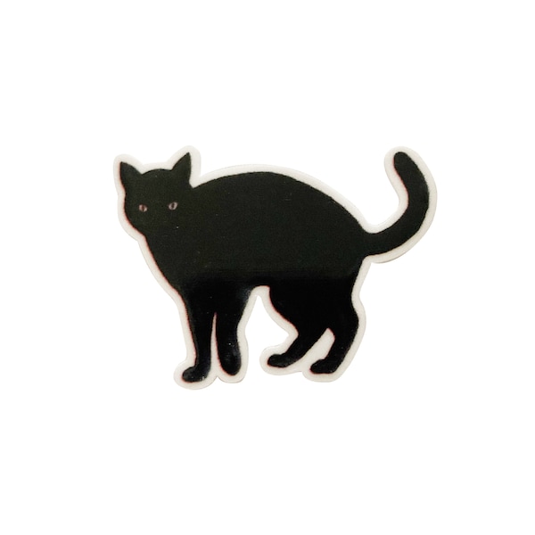 Black Cat  |  1 Piece  |  Planar Resin Flatback Embellishment