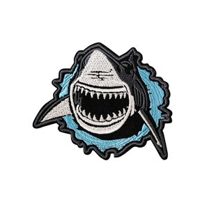 Shark Jaws Coming at You Patch  |  1 Piece