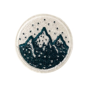 Blue Mountains Round Patch  |  1 Piece