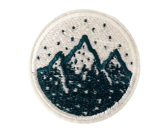 Blue Mountains Round Patch  |  1 Piece