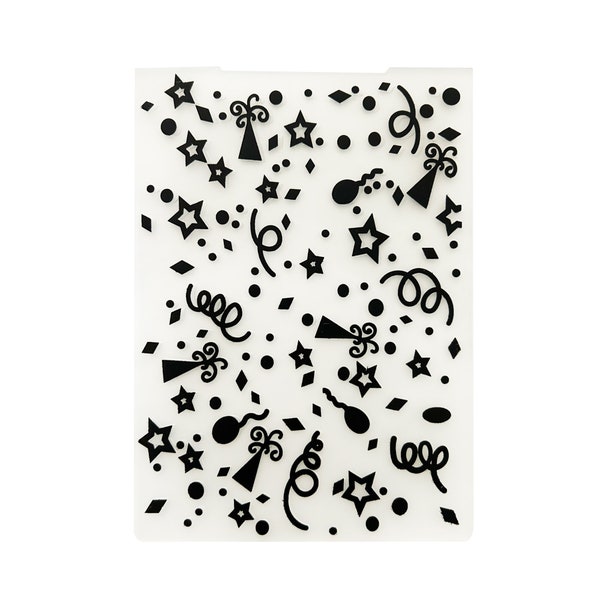 Celebration Party Embossing Folder  |  1 Piece