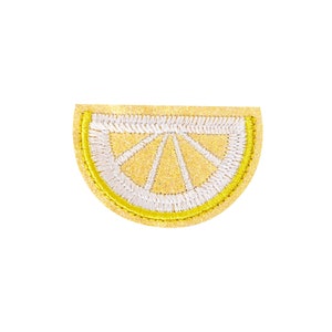 Lemon Wedge Yellow Patch  |   1 Piece