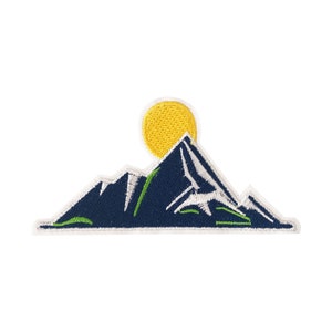 Mountain with Sun Patch  |  1 Piece