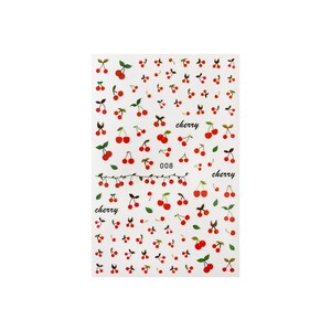 Cherries Nail Decals/Stickers  |  1 Sheet