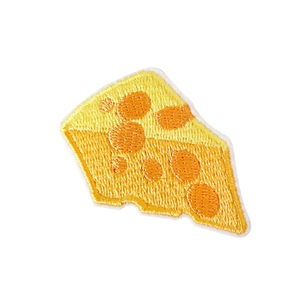 Iron on Patch  |  Piece of Cheese Patch  |  1 Piece