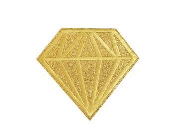 Gold Diamond Sparkly Patch  |   1 Piece