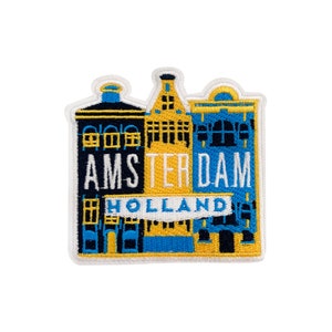 Amsterdam Holland Patch    |    1 Piece