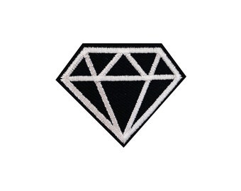 Small Black Diamond Patch  |   1 Piece