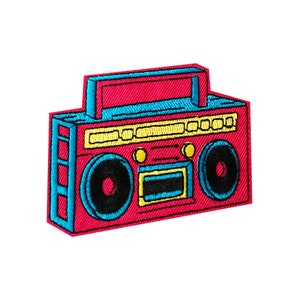 Boom Box Patch  |   1 Piece