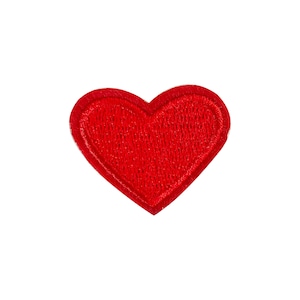 Small Red Heart #2 Patch  |  1 Piece
