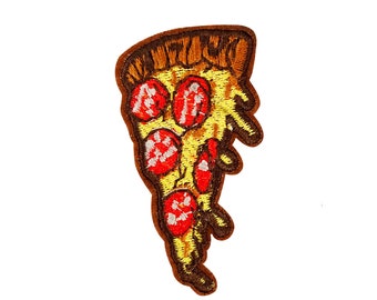 Pepperoni Pizza Slice Patch  |  1 Piece