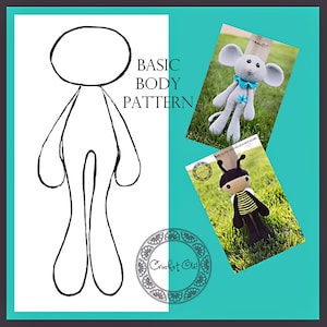 PDF Pattern - Basic Body Pattern ONLY