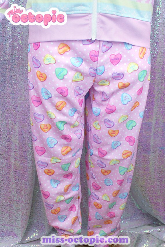 Pink lovely Candy Heart Joggers 