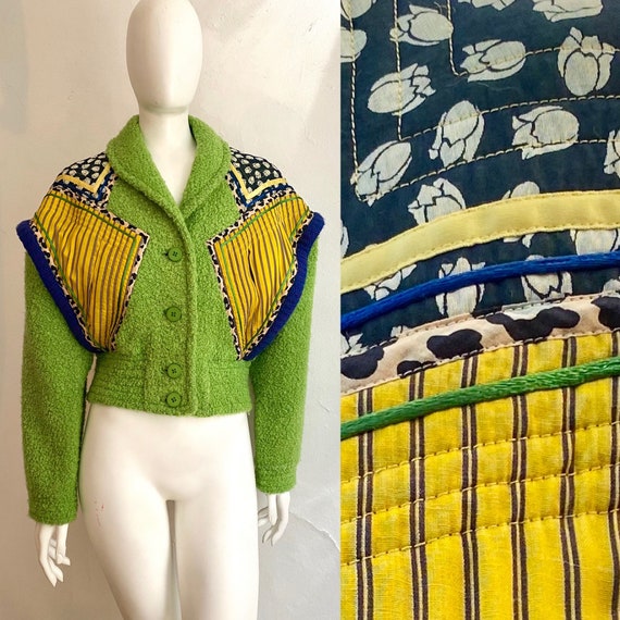 Early 1980s KOOS van den Akker Neon New Wave Wool