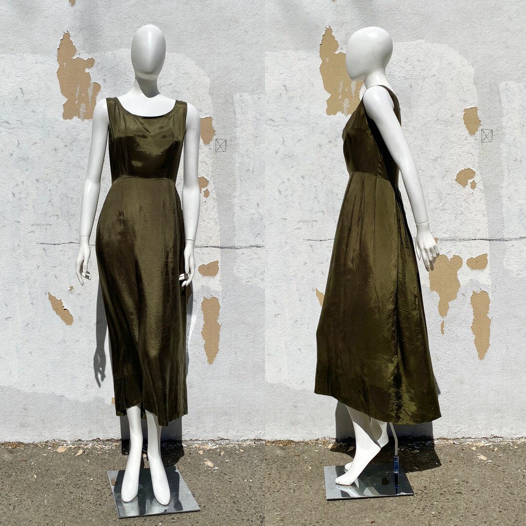 Vintage Early 1990s COMME Des GARÇONS Cupro Slip Dress S - Etsy