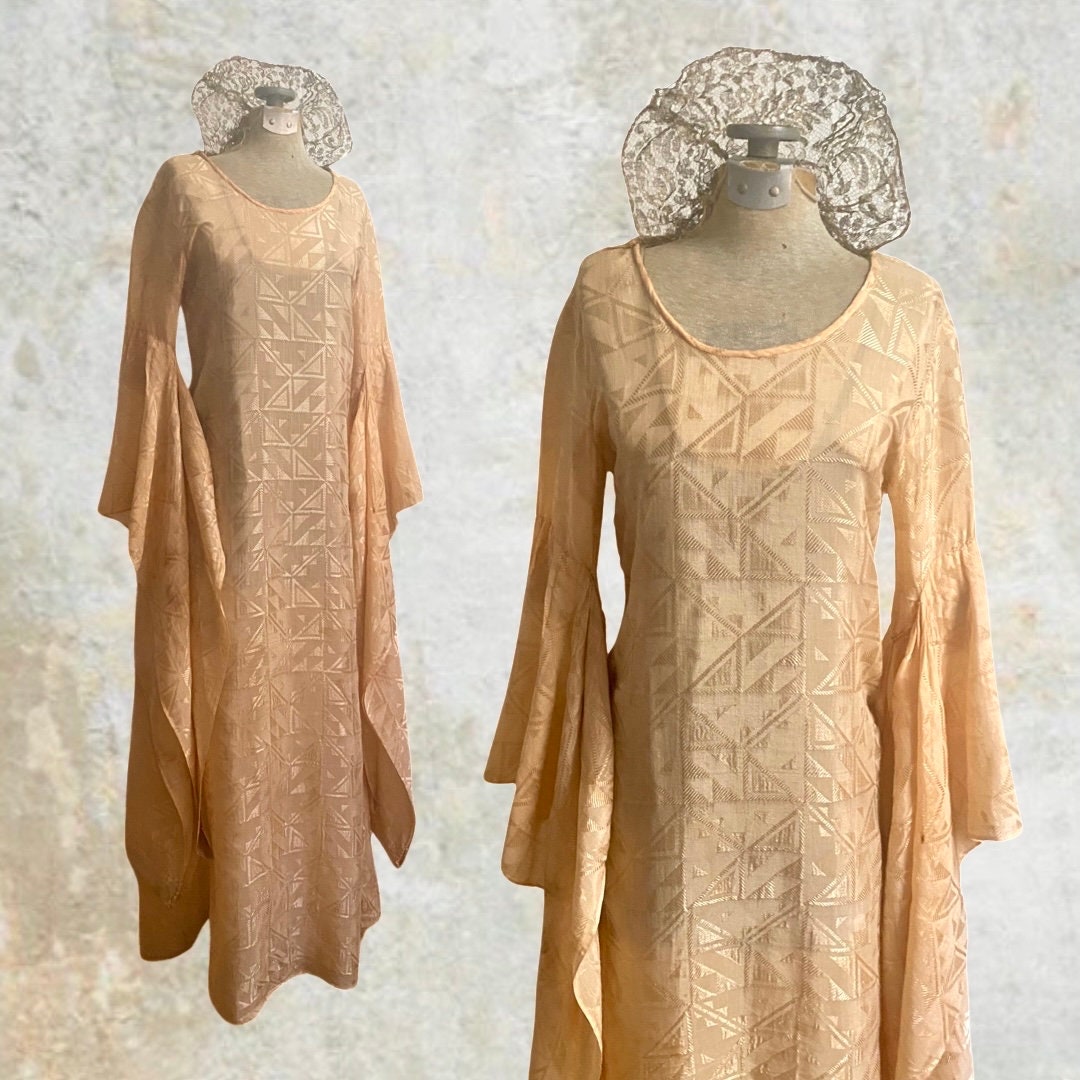 Silk Medieval Dress 