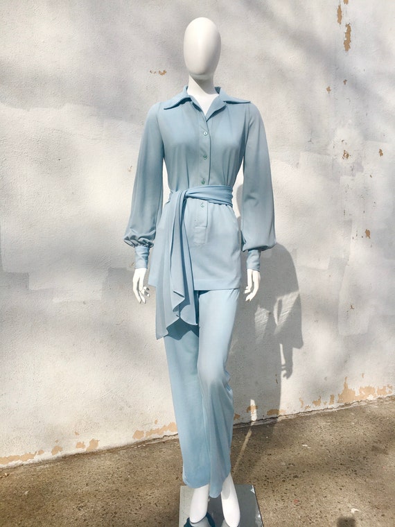 Super RARE 1970s HALSTON International 3-pc Set M