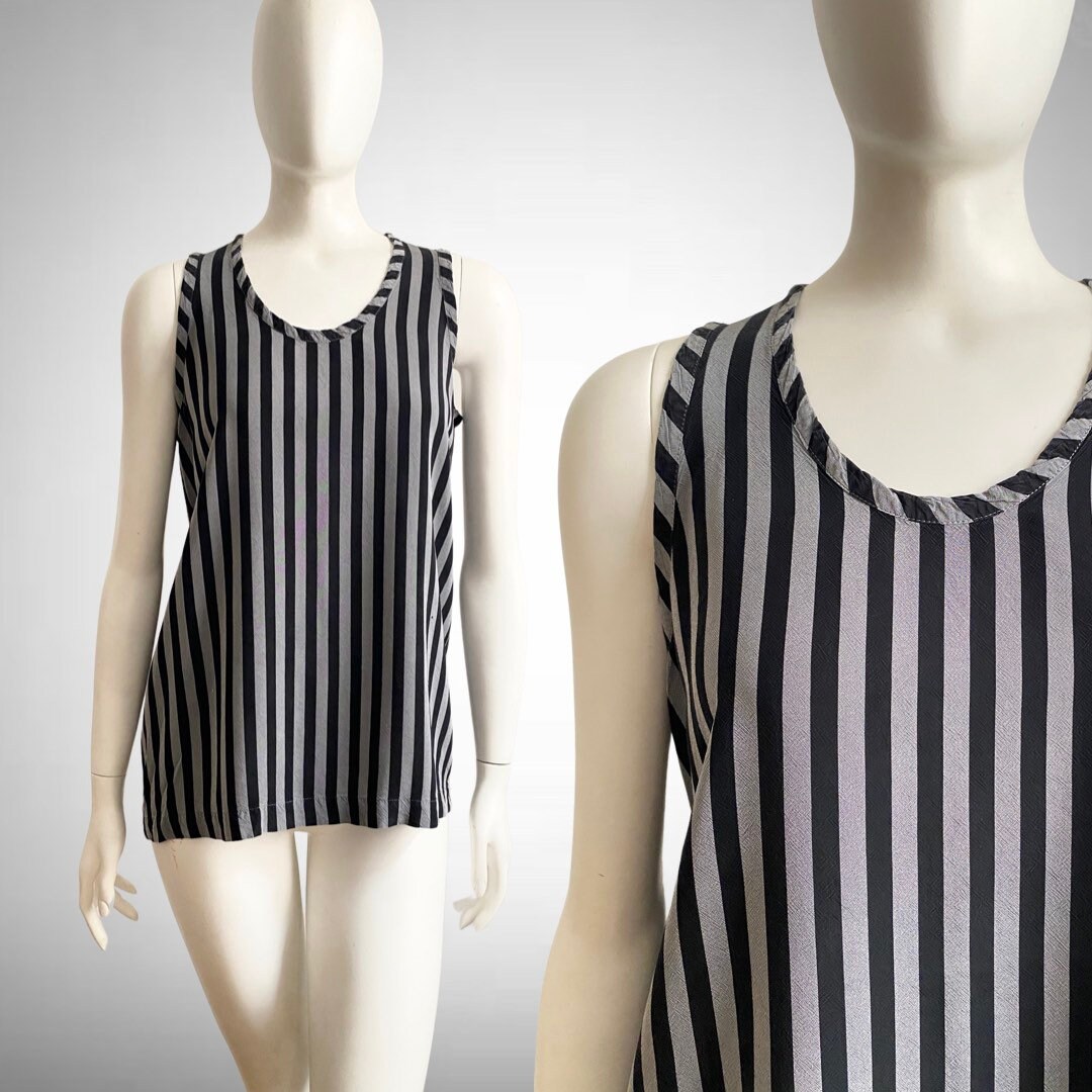 希少 80s コム・デ・ギャルソン ローブ・ド・シャンブル タンクトップ 希少 1980年代 COMME des GARÇONS ローブドシャンブル シルキー